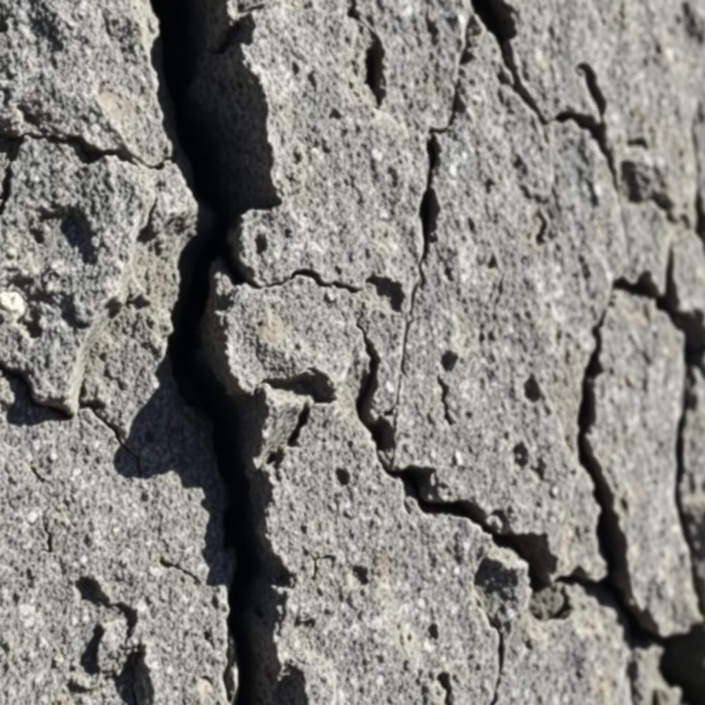 Close-up texture of a natural rough face granite surface