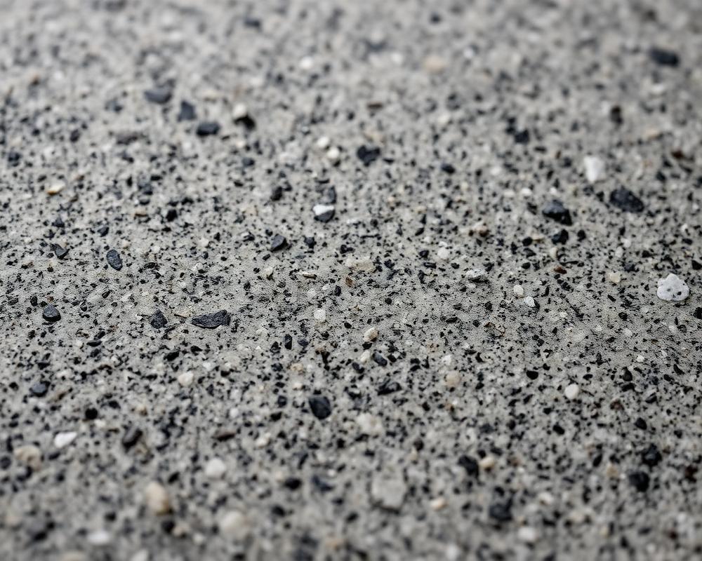Close-up texture of a sandblasted granite surface